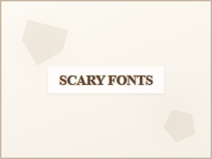 Spooky Typography for Halloween Graphics